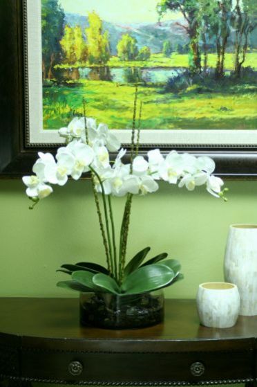 Waterlook Cream White Phaleanopsis Orchids Bouquet