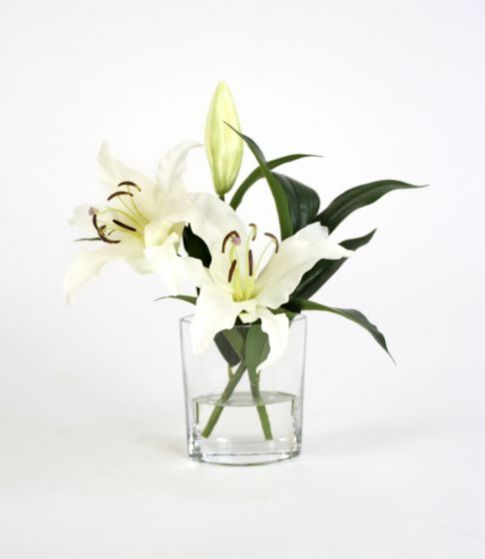 15913 Waterlook Casablanca Lilies Bouquet