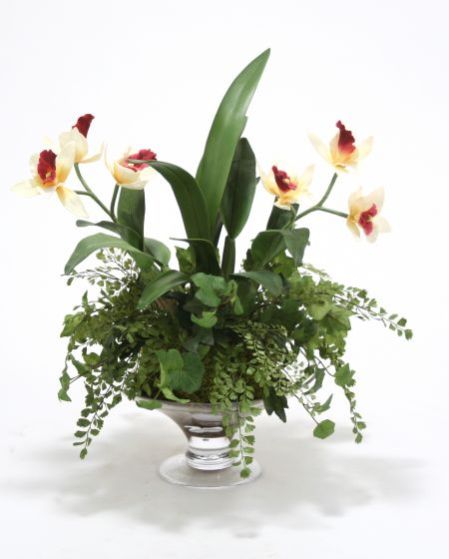 16030 Waterlook Cattleya Orchid Garden Bouquet
