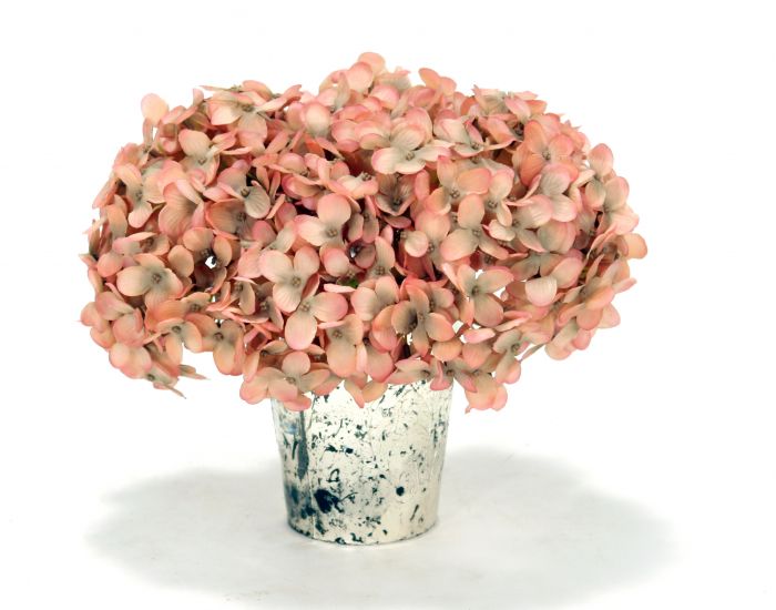 16249# - Waterlook Pink Hydrangeas Artificial flower