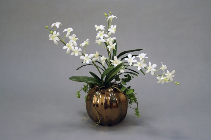 7582B #- CAESAR ORCHID FOLIAGE bouquet