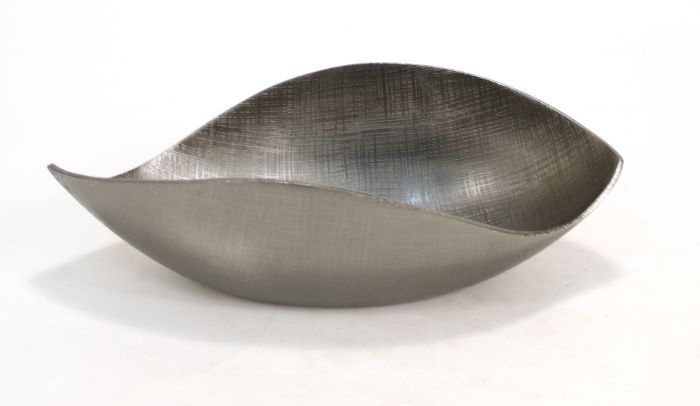 COSMIC CURVED BOWL TEXTURED BLACK NICKEL COSMIC TRAY