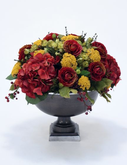 Fall Toned Hydrangea Rose Mix bouquet
