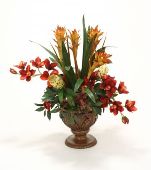 Orchids, Berries, Ranunculus, Protea