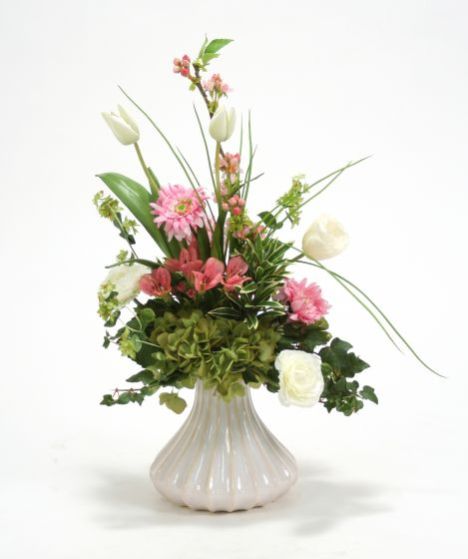 Pink, Green Garden Mix