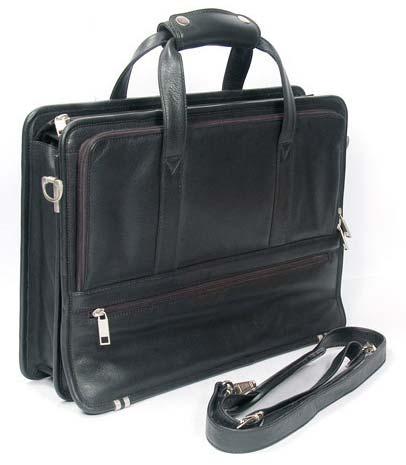 Leather Office Handbags Balck Colour