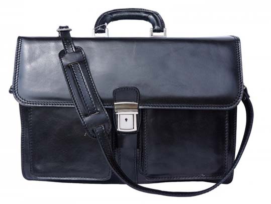 Gent's Leather Office Bag Black Colour, Gender : Female at Best Price ...