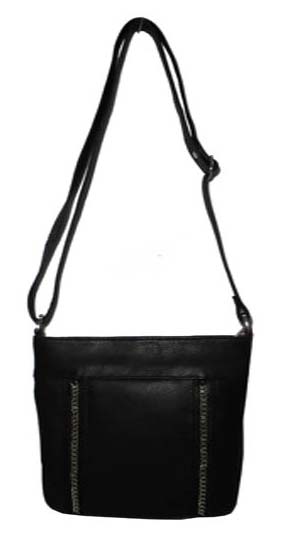 Ladies Black  colour Cross Body Bag