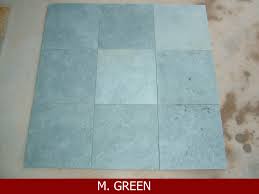 M Green Slate Stone