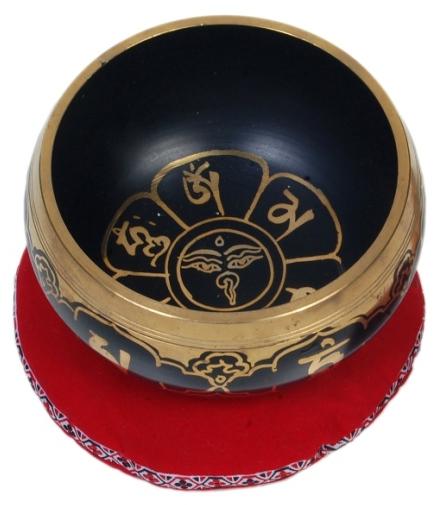 Black Tibetan Singing Bowl