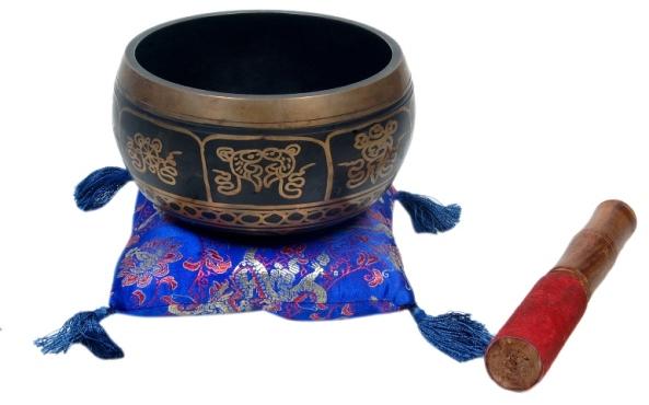 Tibetan Black Singing Bowls