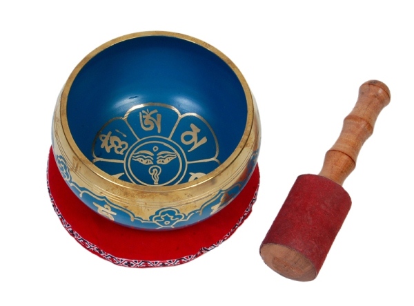 Tibetan Light Blue Singing Bowl