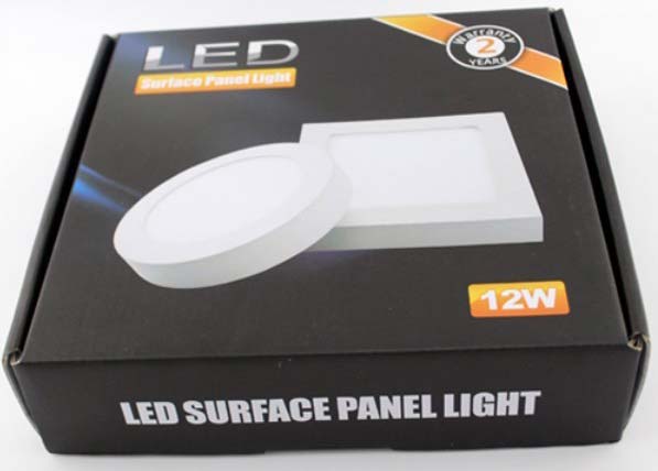 Rectangular Paper LED Panel Light Boxes, for Packaging, Feature : Dust Proof