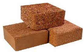 Square coco peat, for Construction, Form : Solid