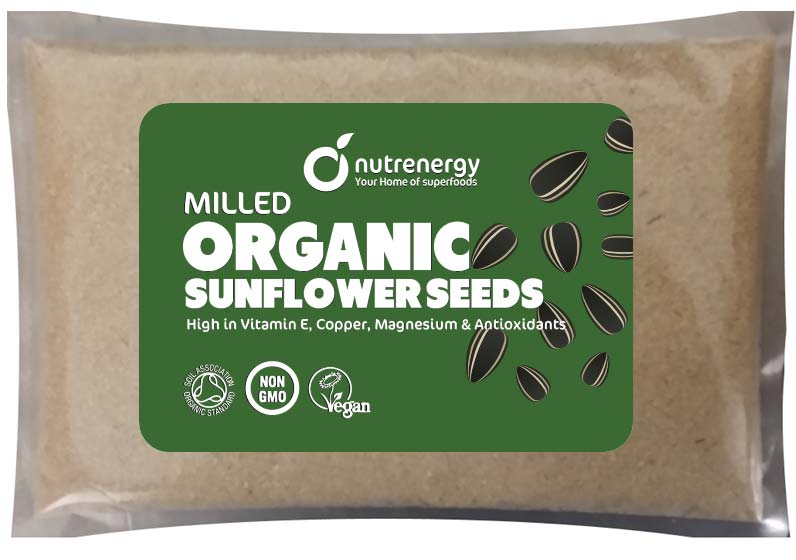 Milled Organic Sunflower Seeds
