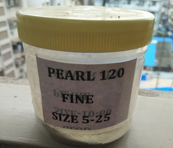 Pearl Colour Fine 120 Powder Silver