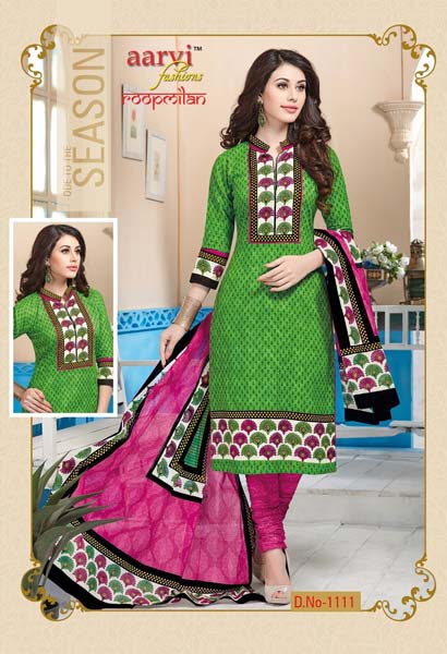 Aarvi Fashions Jaquard Cotton Dress Materials, for New, Style : New