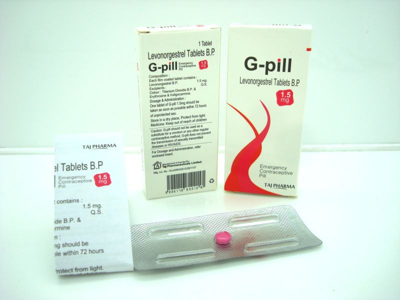 G-Pill Levonorgestrel  BP Tablets