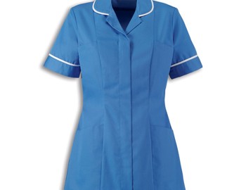 Dressy Blue Nursing Uniforms And Shirt