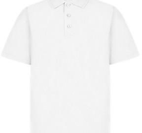 White Polo Shirt School Uniforms