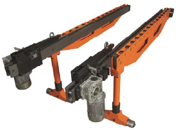 Motorised Die Loading Arms with Push Pull Unit