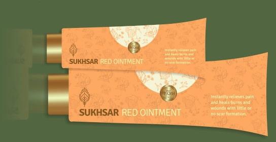 Sukhsar Red Ointment 50 gm
