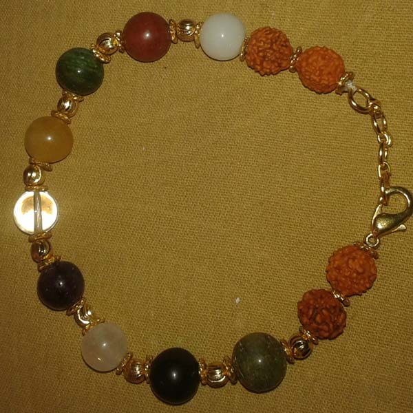 Agate seven chakra bracelet