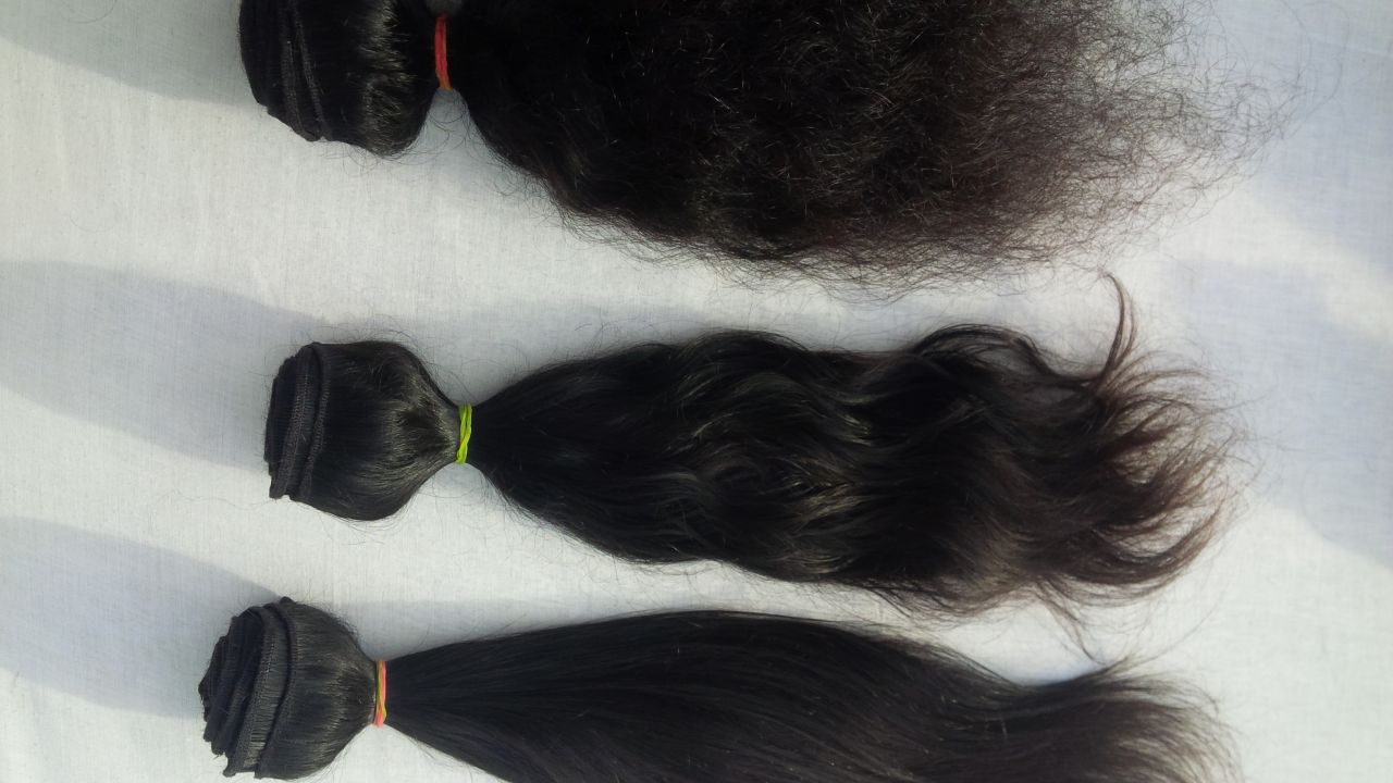 Machine Weft Hair Sample