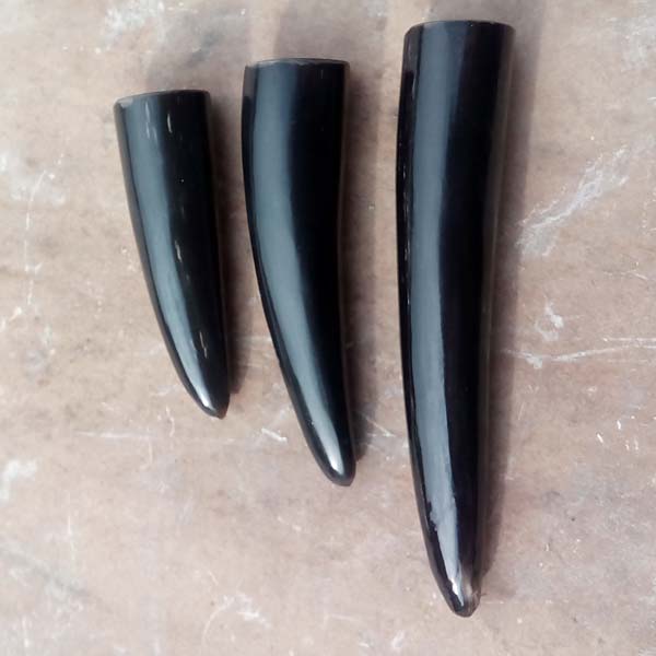 Finished Finished Buffalo Horn Tips, for Decorative Items, Making Gift Items, Quality : Good