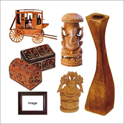 Wood Decorative Handicrafts, for Decoration, Style : Antique
