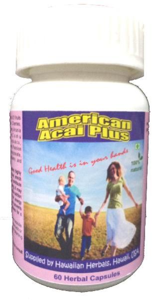 Hawaiian Herbal American Acai Plus Capsules