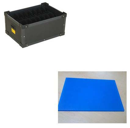 PP Conductive & Non-Conductive Corrugated Box & Sheets