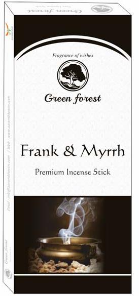 Frankincense Myrrh Incense Sticks, for Aromatic, Therapeutic