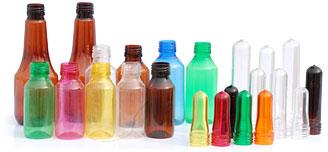 Plastics bottles