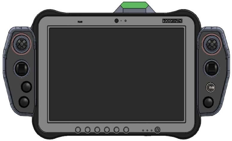 Toughpad Tablet, Color : Black