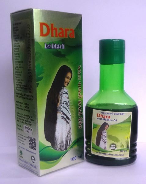 Dhara Kesh Raksha Oil, Color : Green