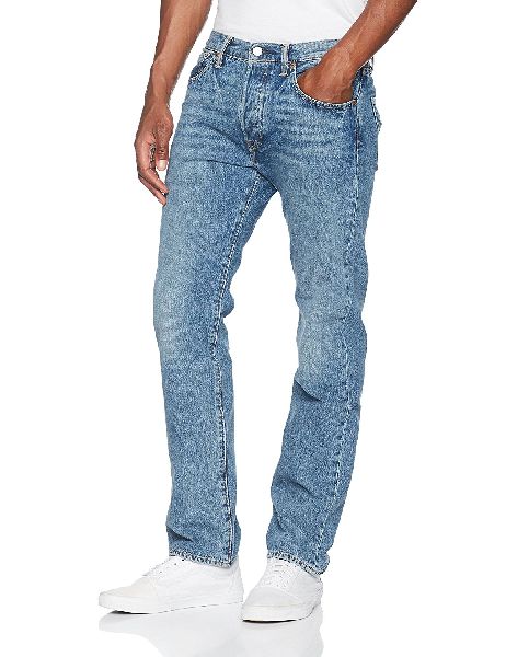 Mens Slim Fit Jeans, Pattern : Plain, Occasion : Casual Wear, Party ...