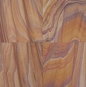 Rainbow Sandstone Tiles