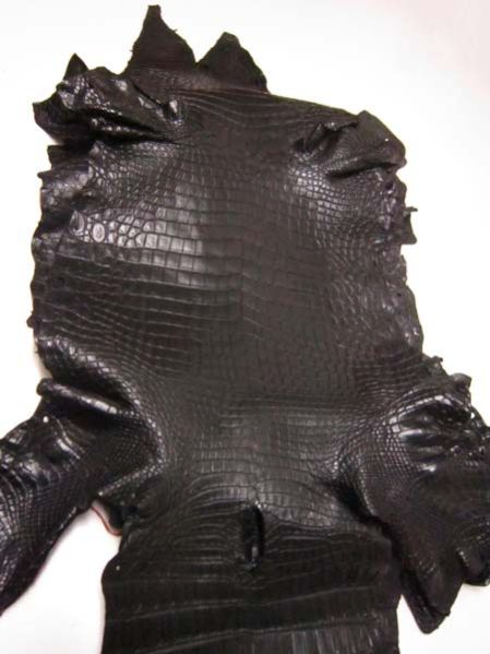 are crocs made from crocodile skin
