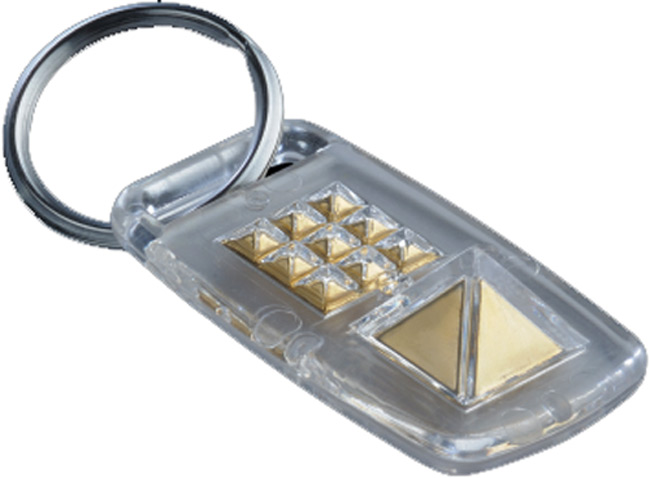 Polished Plain Aluminium Fortune Keychain, Shape : Multishape