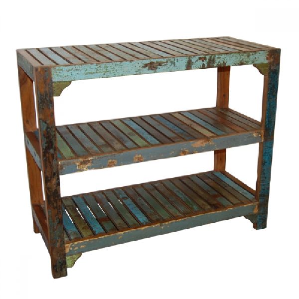 Distressed Painted BookShelf