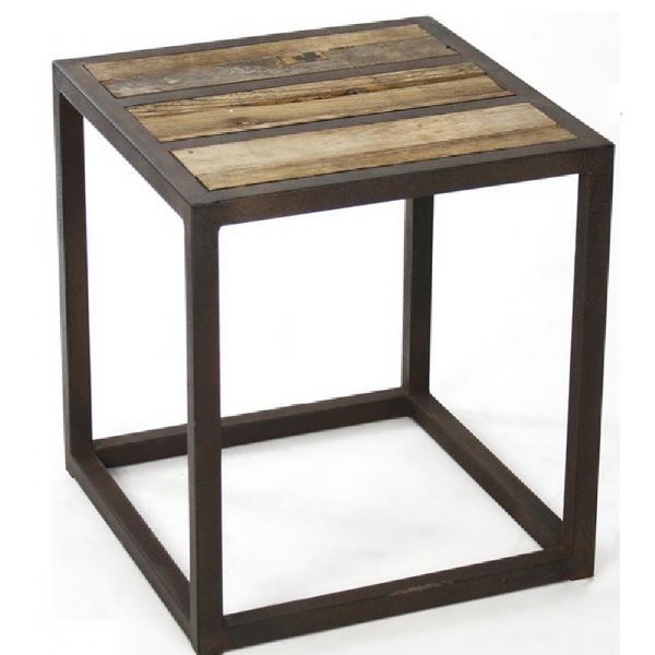 Iron wood side Table