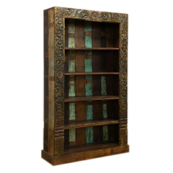 Recycled Carved Bookcase