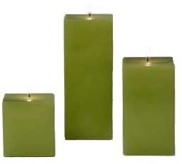 Wax Square Candle