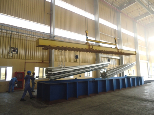 Quenching Tank for Tube & Pipe Galvanizing Plant