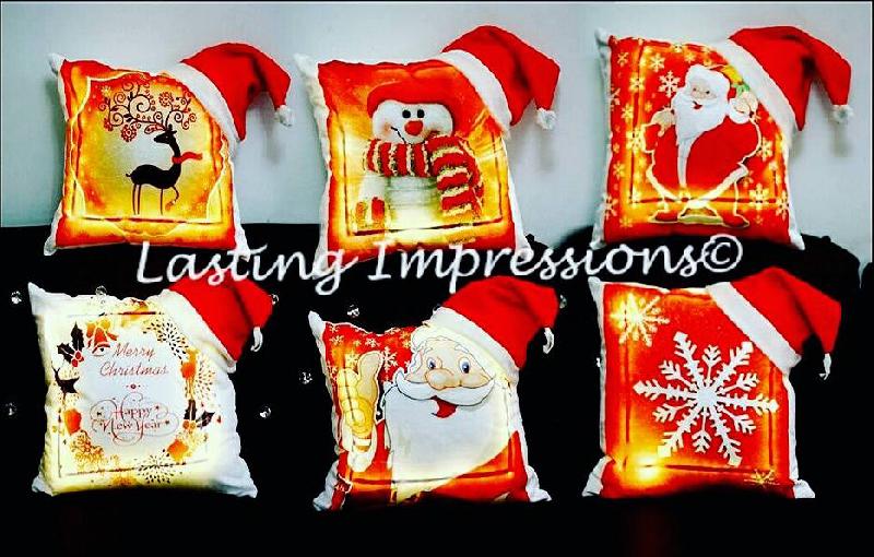 Customised Christmas Cushions