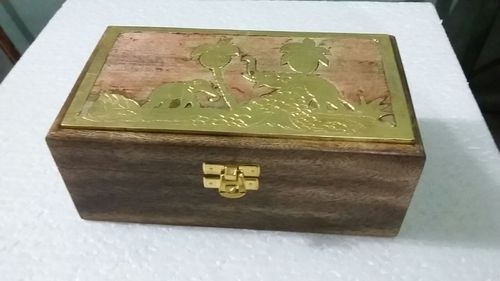 Brass Inlay Wooden Boxes