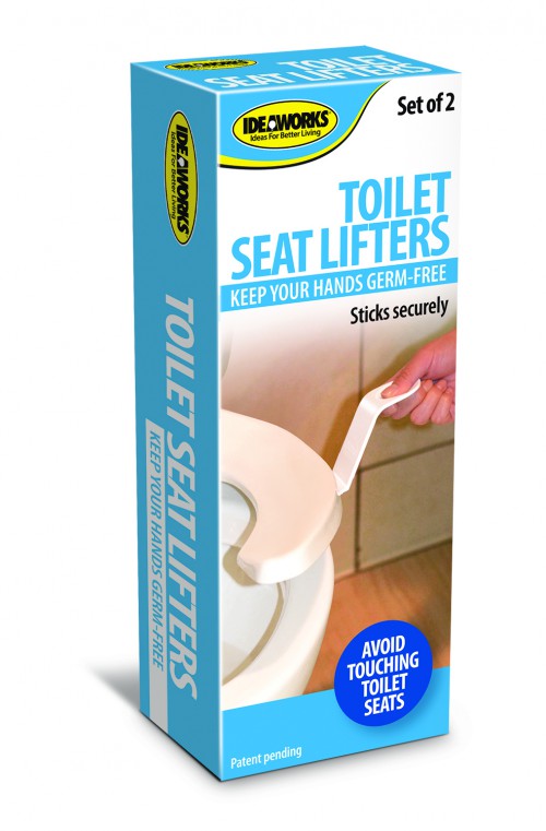 S/2 TOILET SEAT LIFTERS