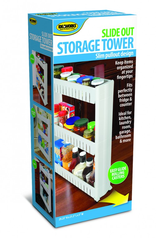 SLIDE OUT STORAGE TOWER