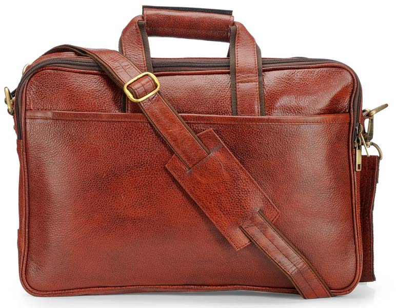 teakwood leather laptop bags